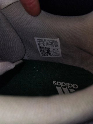 Zapatillas Adidas Blancas y Verdes