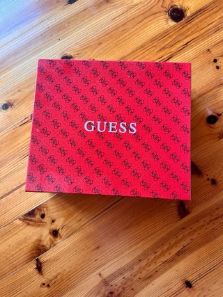 Botines Guess Piel Negros Talla 37.5
