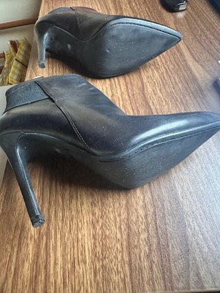 Botines Guess Piel Negros Talla 37.5