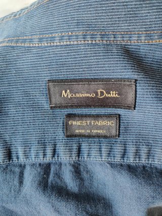 Camisa Massimo Dutti Azul Talla M
