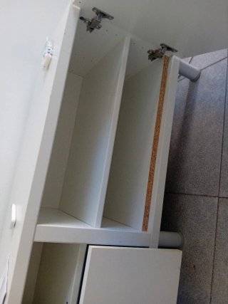 Mueble bajo TV blanco