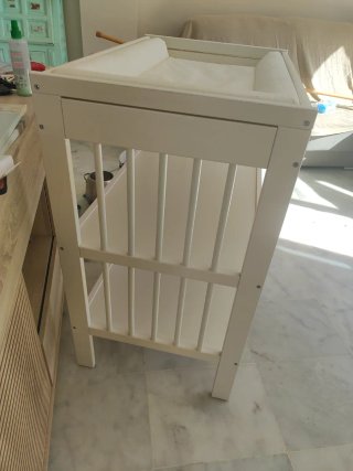 Cambiador Bebé Blanco GULLIVER IKEA
