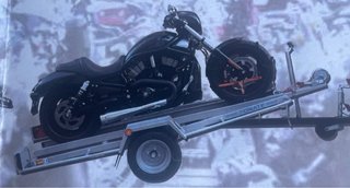 Remolque basculante para moto DONATE
