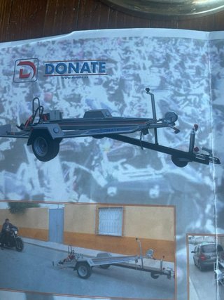 Remolque basculante para moto DONATE