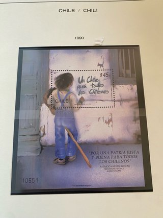 246 Sellos Chile 1985-1990 Nuevos