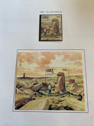 246 Sellos Chile 1985-1990 Nuevos