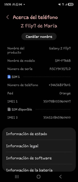 Samsung Z Flip Rosa