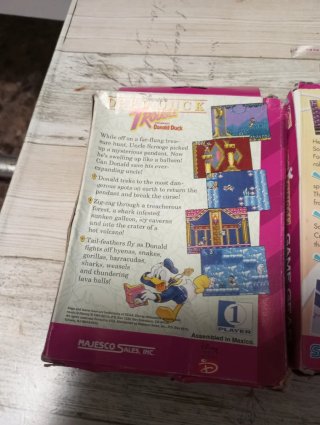 Lote 3 Juegos Game Gear: Sonic, Donald, Jungle