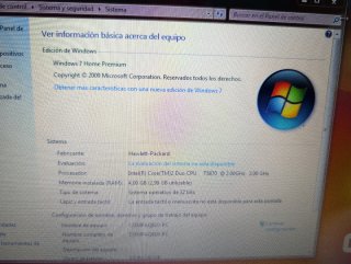 Compaq 610 Intel Core 2 Duo 4GB RAM - 450gb