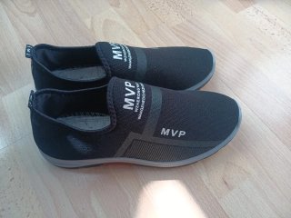Zapatillas MVP Malla Negra Talla 42