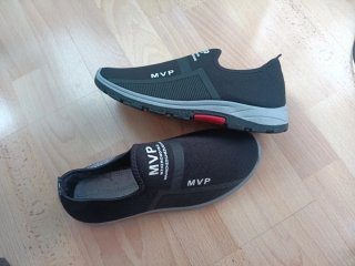 Zapatillas MVP Malla Negra Talla 42
