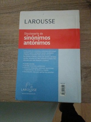 Diccionario de sinónimos y antónimos de la leng...