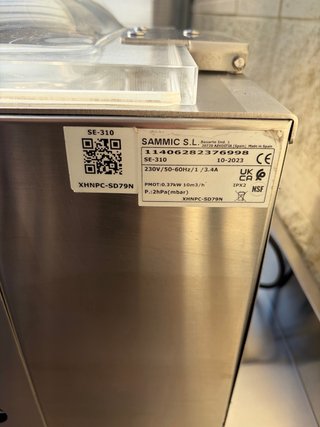 Envasadora Sammic SE-310
