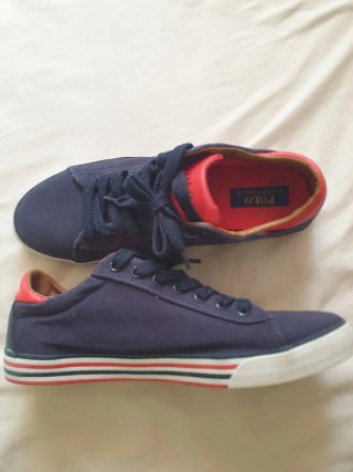 Zapatillas Polo Ralph Lauren Azul/Rojo