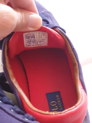 Zapatillas Polo Ralph Lauren Azul/Rojo