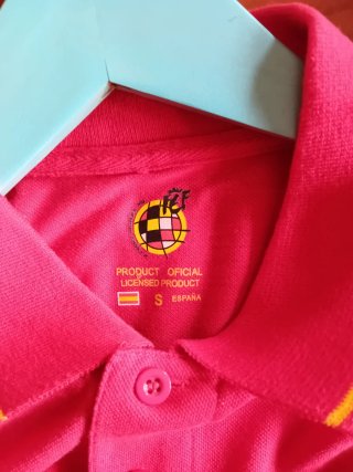 Polo Oficial Selección Española Fútbol T. S