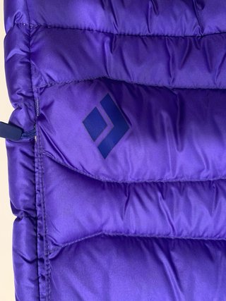 Plumífero Black Diamond Lila Talla M