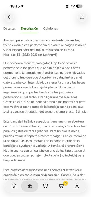 Arenero Savic Hop In Cubierto