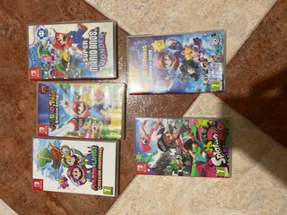 Pack 5 Juegos Nintendo Switch