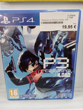 PS4 Persona 3 Reload