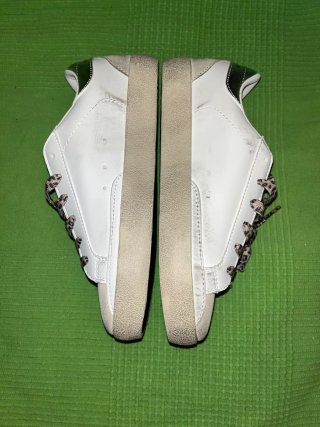 Golden Goose Superstar Rojo y Blanco
