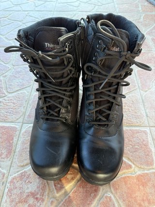 Botas de moto negras talla 43