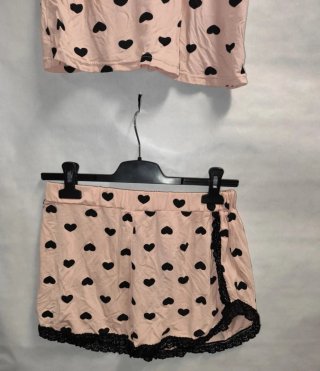 Pijama corazón mujer tirantes y shorts