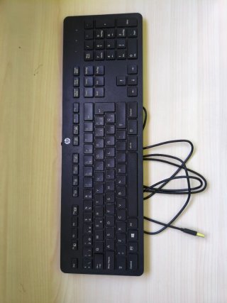 Teclado USB HP Negro