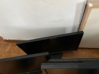 Lote 4 Pantallas Monitor Negras