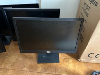 Lote 4 Pantallas Monitor Negras
