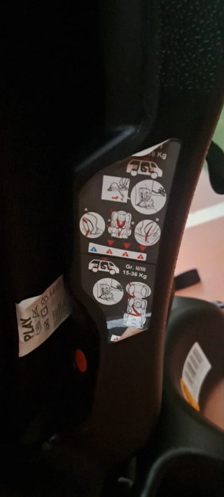 Silla coche Isofix Grupo 1/2/3