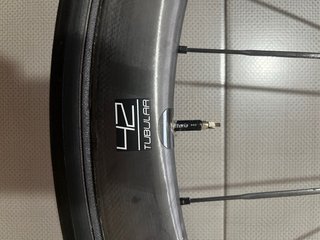 Ruedas Cadex disc 42mm, radios Carbono Tubular