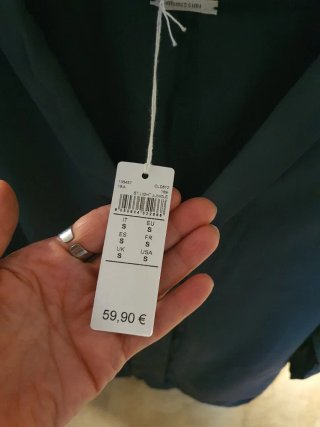 Camicia Intimissimi Nera Taglia S