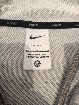 Sudadera Nike Gris con Cremallera