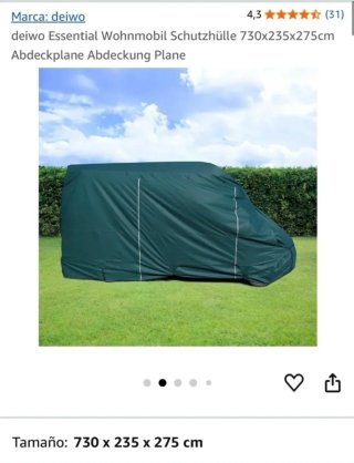 Funda exterior para autocaravana