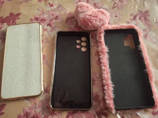 Cover Samsung Maculate e Pellicciosa con Ciondolo
