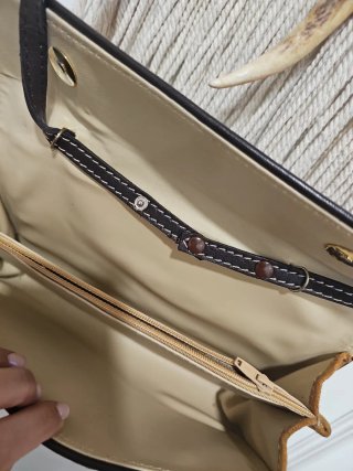 Bolso mano vintage Loewe años 70
