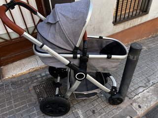 Cochecito bebé Kinderkraft gris