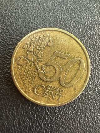 Moneda 50 Lepkta Grecia 2002
