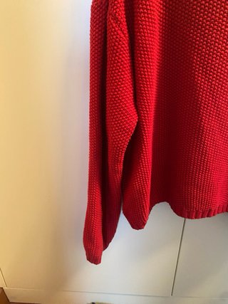 Jersey Bershka Rojo Punto Talla M