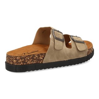 Sandalias Bio Doble Hebilla Beige