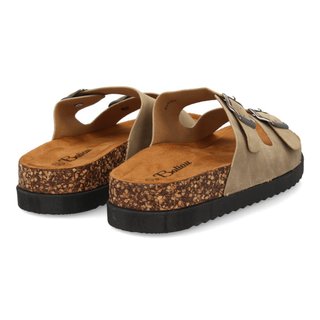 Sandalias Bio Doble Hebilla Beige