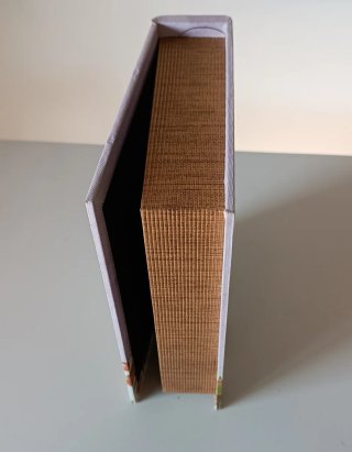 Caja libro decorativa madera