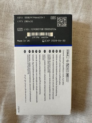 Lentillas Biofinity CooperVision (6 unidades)