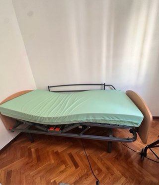 Cama articulada hospitalaria