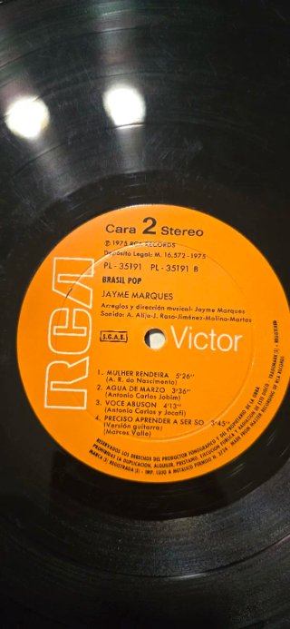 Jayme Marques Brasil Pop Vinilo 1975