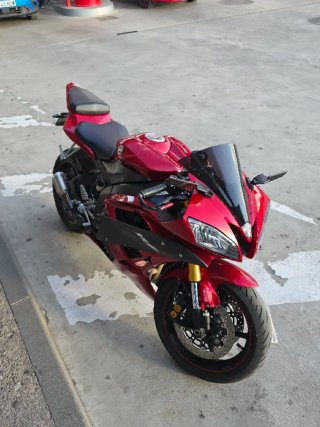 Yamaha R6R 2008 Roja