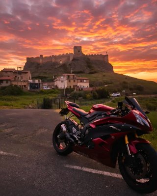 Yamaha R6R 2008 Roja