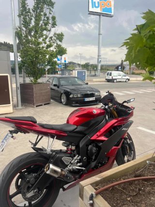Yamaha R6R 2008 Roja