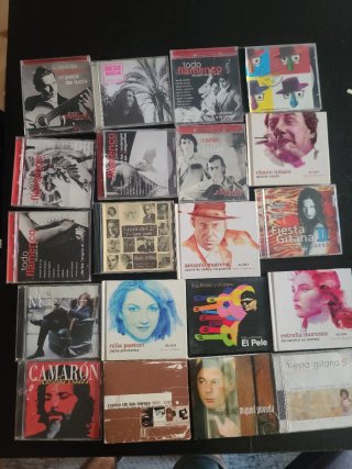 Colección CDs Flamenco: Paco de Lucía, Camarón...